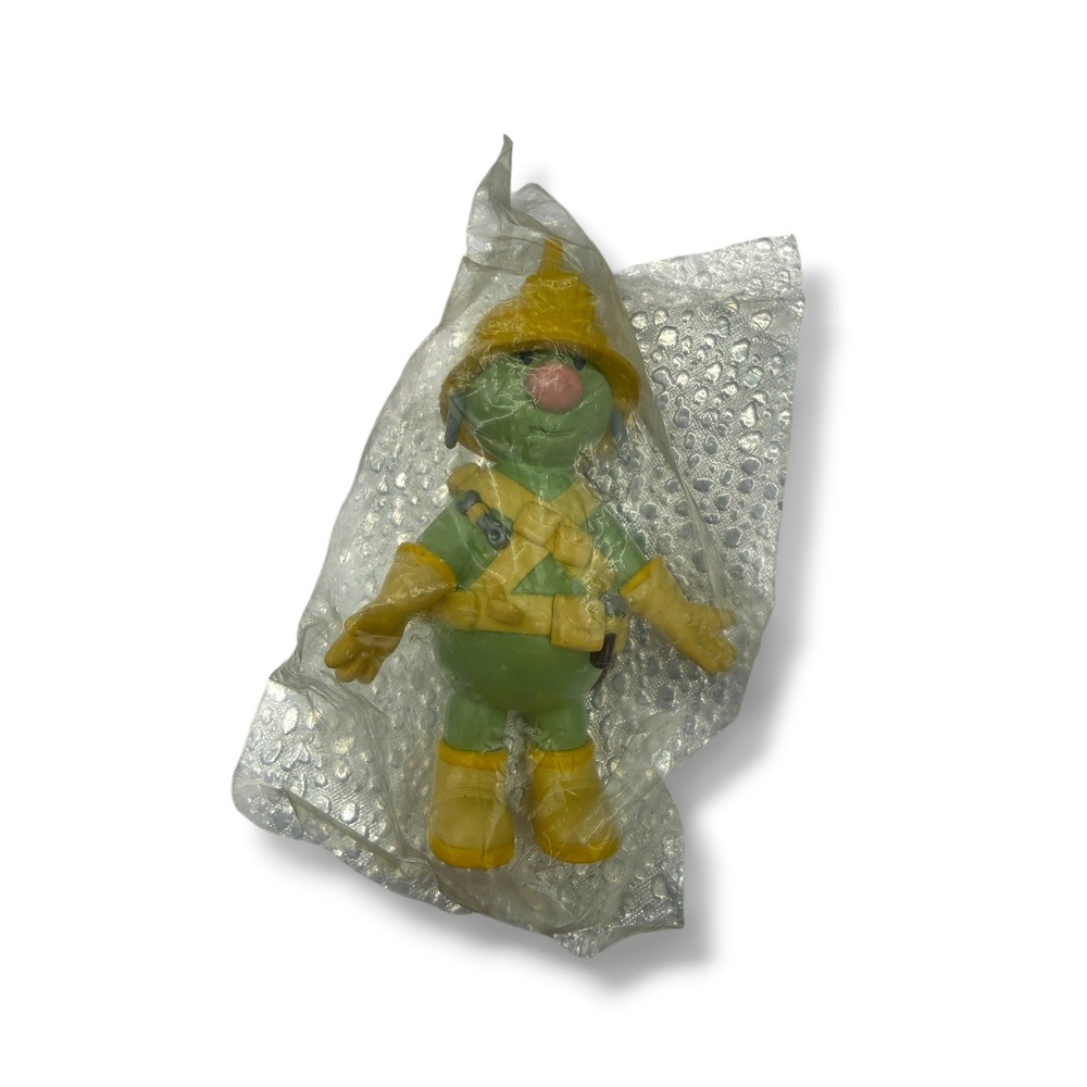 Sababa Toys Fraggle Rock Doozer Action Figure Green Yellow Jim Henson PVC Toy‎